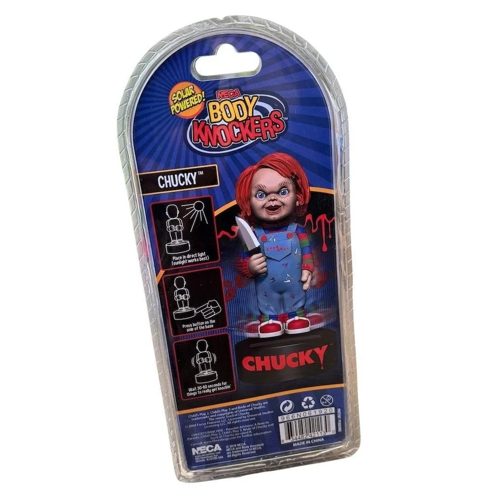 NECA Chucky Solar Powered Body Knocker Child's Play‎ Horror Figure 6